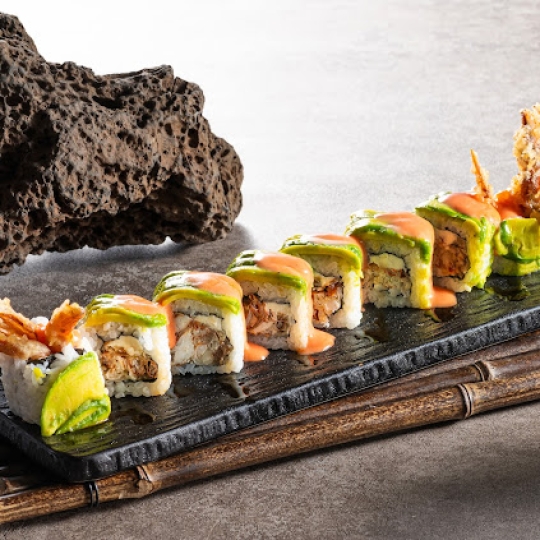 Cuộn cua lột tempura